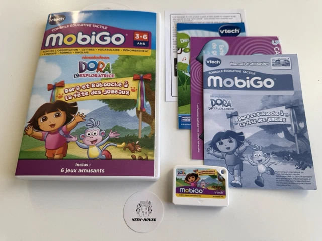 Jeu Dora L'Exploratrice Pour VTech MobiGo - Dora Et Babouche à La Fête Des Jumeaux, éducatif