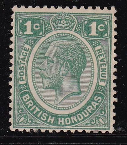 Album Treasures British Honduras  Scott # 92  1c  George V  Mint NH