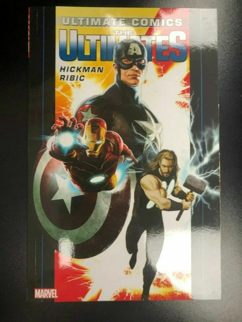 ULTIMATES vol 1 TPB NM New Unread HICKMAN Esad Ribic Avengers SC GN