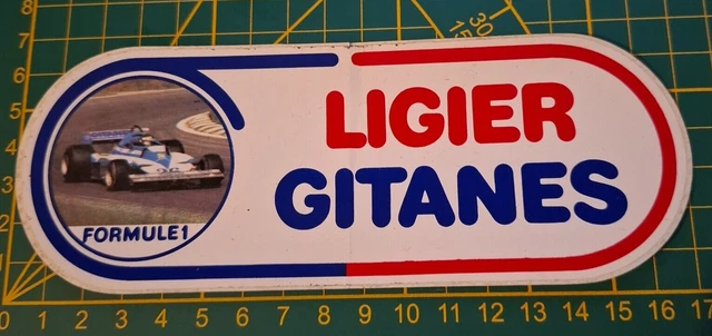 AUTOCOLLANT. Automobile. GITANES Tour de France Auto 1981