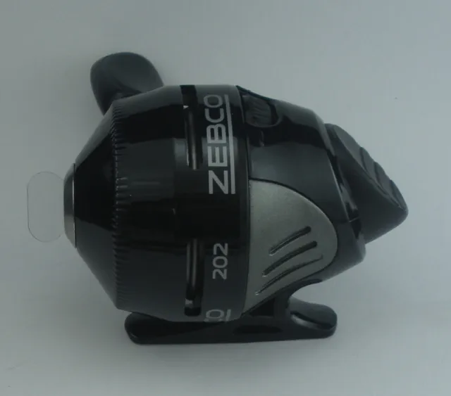 Zebco 202M Spincast Fishing Reel with 70 yds 10 lb Line