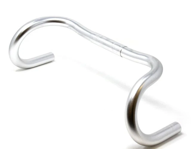 Nitto B132AAF Randonneur 25.4mm Clamp 420mm Wide Handlebars In Silver