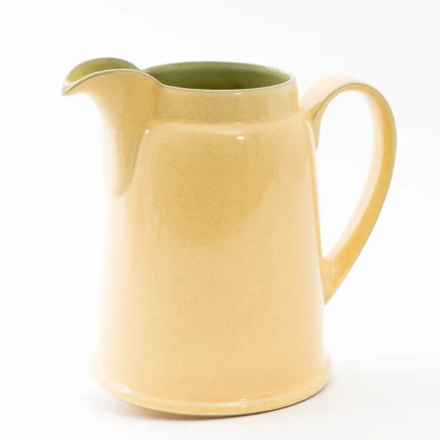 Denby Langley Juice Coordinating Accessories 32 Ounce Jug Pitcher Lemon Yellow