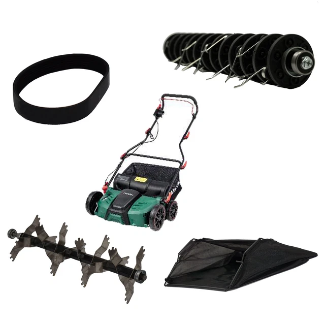 Rullo Ventola Per Scarificatore Elettrico Parkside PLV 1500 B1 - Ricambio Originale 36cm - Foto 3