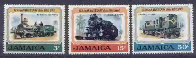 Jamaica 324-6 MNH Trains, Locomotives