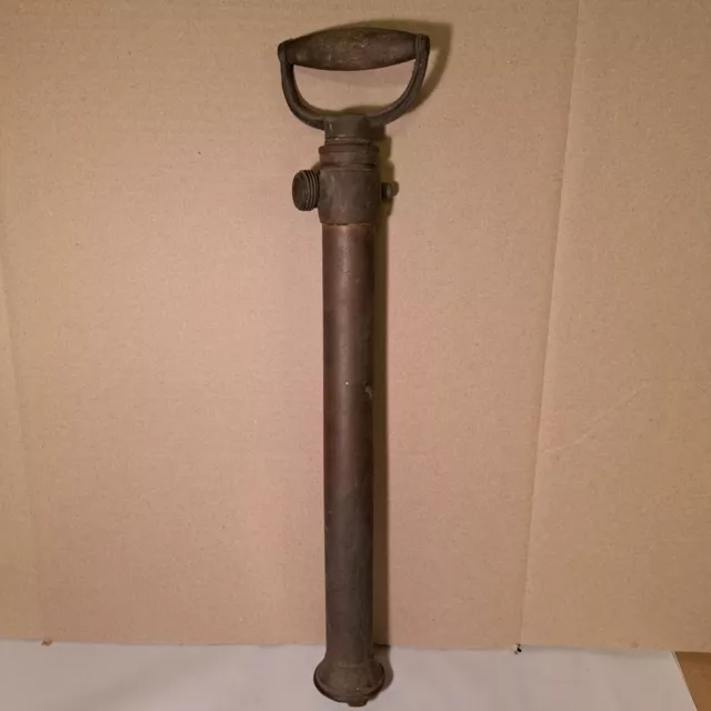 Vintage Brass Boat Hand Bilge Pump - GEO B. CARPENTER & CO