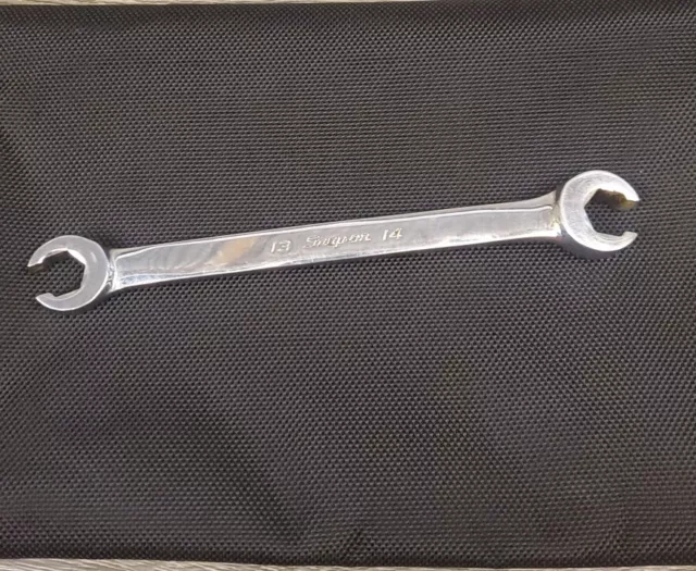 Snap-on 13mm-14mm Metric Flare Nut Wrench 6 pt. RXFMS1314A