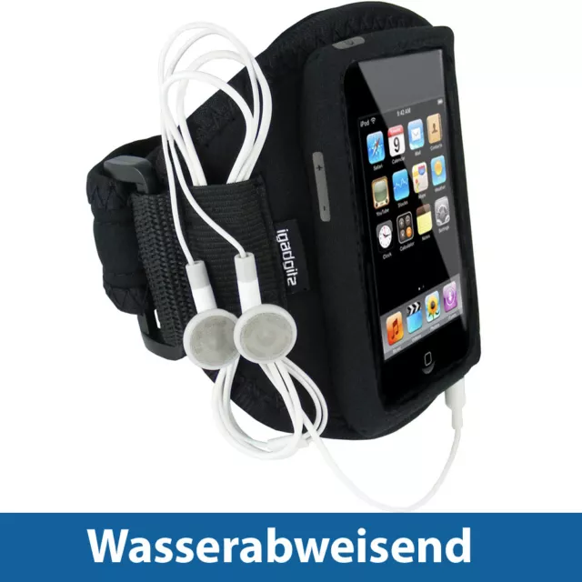 Schwarz Sport Armband für iPod Touch 2G 3G 4G 2/3/4te Gen Jogging Fitness Tasche