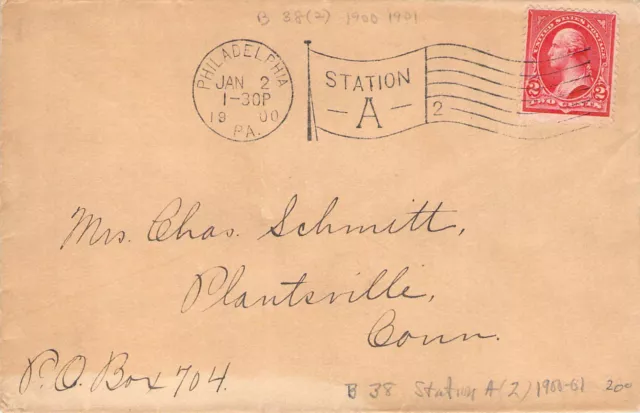 Philly Cool Cancel Postal History Coverd