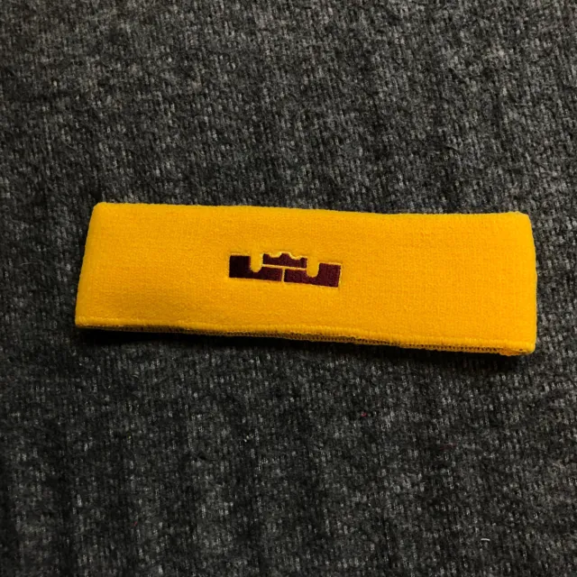 Nike Dri-Fit Home & Away HeadBand Yellow/Maroon Unisex 1 Headband Only NWT