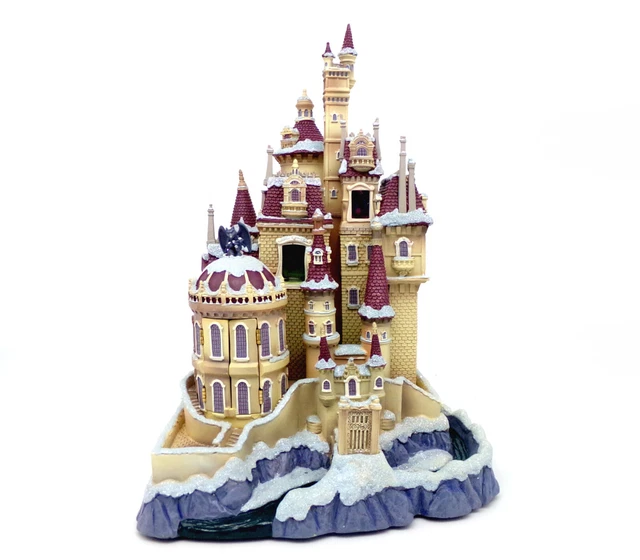 DISNEY CASTLE COLLECTION Belle Beauty and Beast Big Castle Light Up