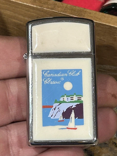 Vintage Zippo Lighter Canadian Club Classic