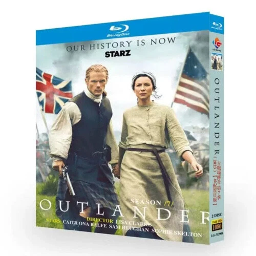OUTLANDER：DIE KOMPLETTE SEASON/STAFFEL 7 Bluray BD TVSerie 2 Disc English Sub EUR 19,02