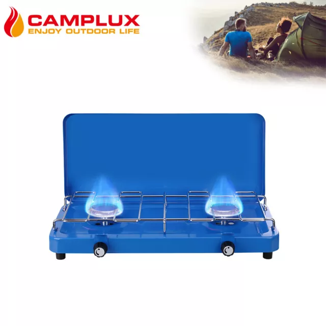 Camplux Portable Gas BBQ Grill Propane Camping Stove Outdoor RV Barbecue Cooker