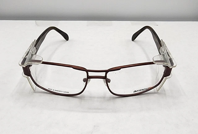 MARCOS DE GAFAS DE SEGURIDAD ARMOURX 7004P Marrón ARX Z87-2+ (56-15-140)