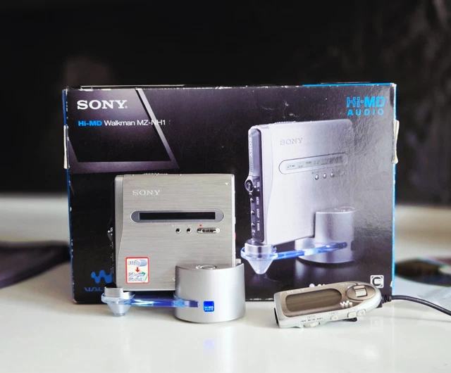 SONY MZ-NH1 WALKMAN Gold MD/Hi-MD Portable Minidisc Recorder