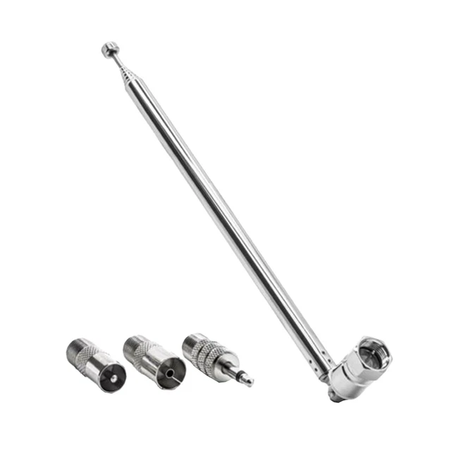 Remplacement d'antenne télescopique durable parfait pour la réception de signa