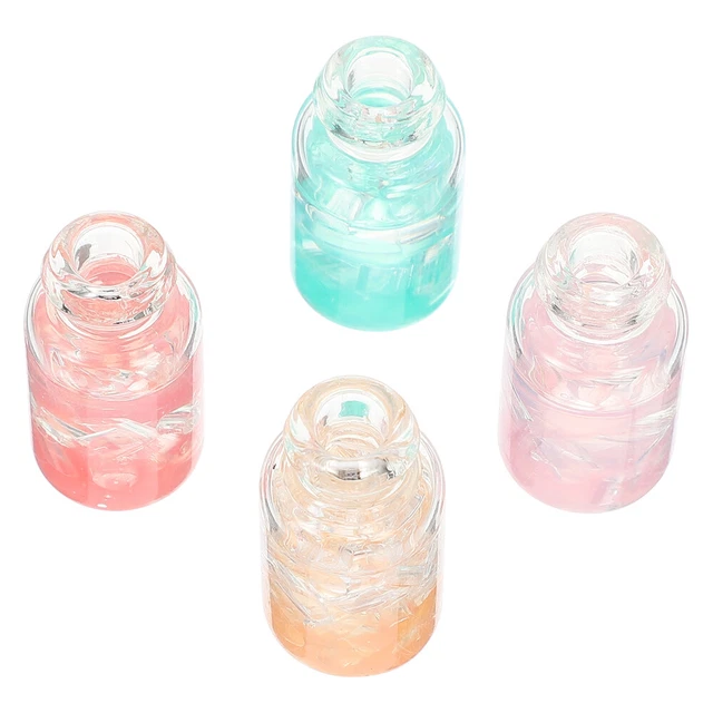4 PIEZAS Mini Botella de Cóctel Juguete Miniatura Coctel Modelos Mini House