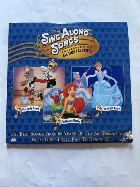 1997 DISNEY &SING Along Songs" Collection of All-Time Favorites ...