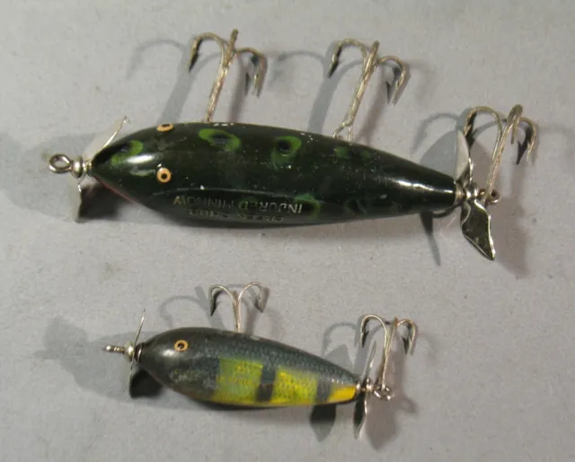 VINTAGE CREEK CHUB Glass Eyes Fishing Lure $0.99 - PicClick