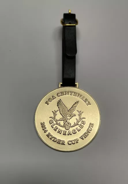 Gleneagles Schottland Golftasche Tag 2014 Ryder Cup Venue Goldtasche Tag Brandneu