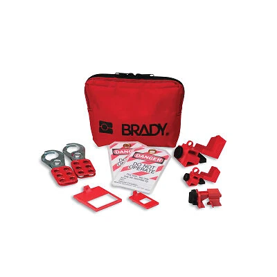 Personal Brkr Lo Pouch (No Padlocks) Brady 105966 00754473034832