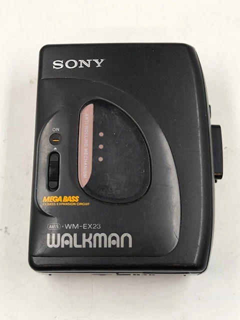 Vintage Sony Personal Stereo Cassette Tape Walkman - Black (WM-EX162/C2 Vintage Sony Personal Stereo Cassette Tape Walkman - Black (WM-EX162/C2