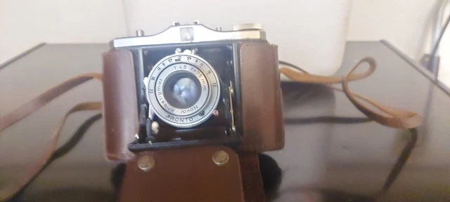 Cámara Plegable De Colección Zeiss Ikon Netter 6X6 Prono 4.5 F = 75 Mm