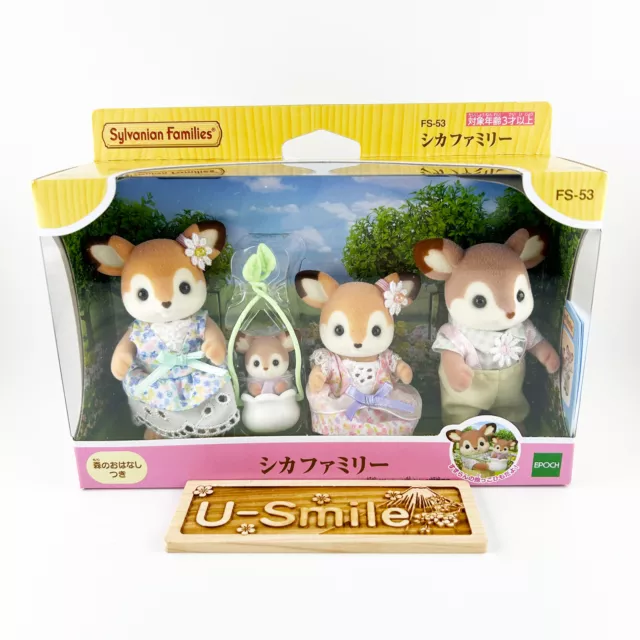 Sylvanian Families Willow Deer Family FS-53 Set Calico Critters 2024 Japan NEW