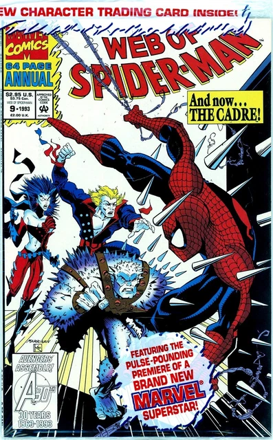 Web Of Spider-Man Annual #9 Marvel Comics 1993-NO RESERVE!