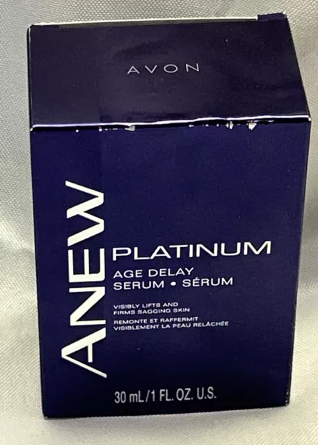 Avon Anew Platinum Age-delay Serum, 1.0 oz Full Size New