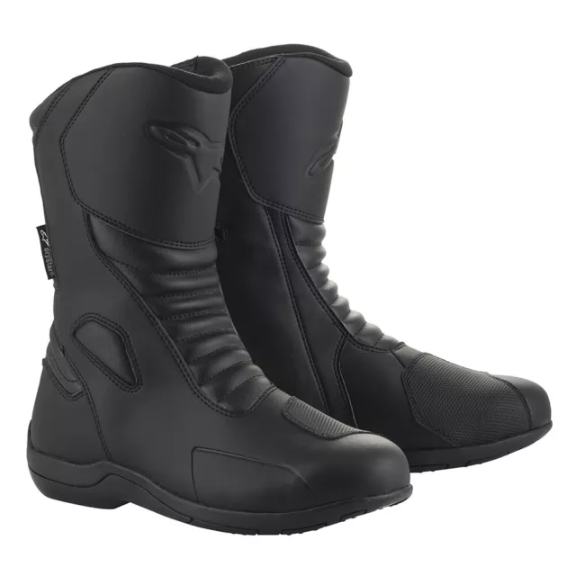 Alpinestars Origin Drystar Waterproof Motorcycle Motorbike Boots Black