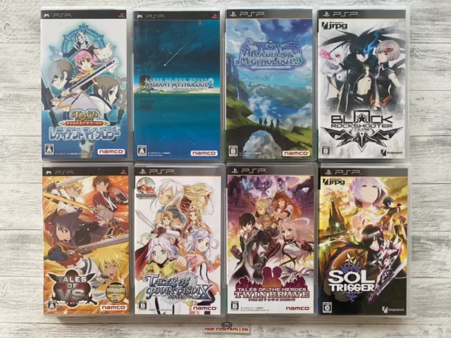 SONY PSP Tales of The World  VS Phantasia Heroes Black Rockshooter & Sol Trigger