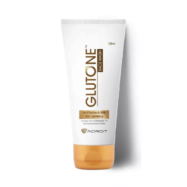 Glutone Skin Brightening-Glowing Facewash-With Purewhite & Dermawhite | 100 ML