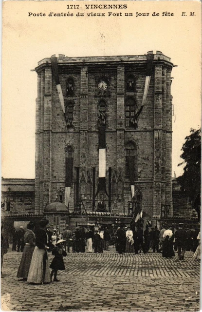 CPA AK Vincennes Porte d'entree du vieux Fort FRANCE (1283085)