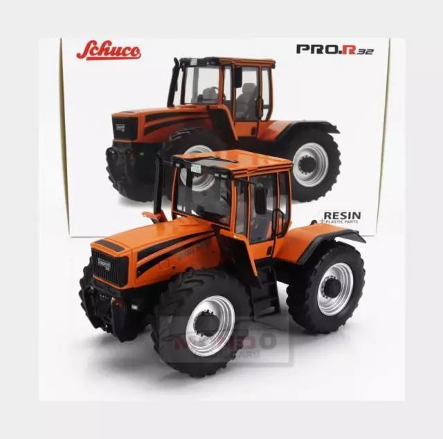 1:32 SCHUCO Doppstadt 200 Tractor 1995 Orange Black 450929700 Modellbau