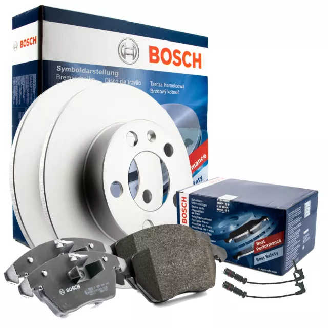 BOSCH 2x BREMSSCHEIBEN + BELÄGE BMW 1 (E81, E87) Ø280mm Hinten VOLL + WK