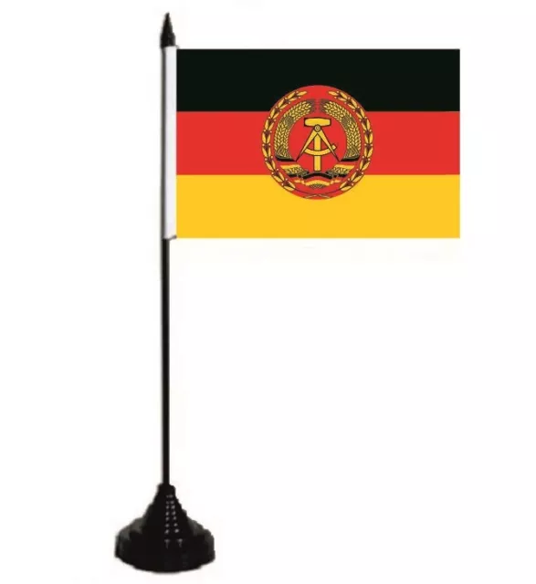 Tischflagge DDR NVA Tischfahne Fahne Flagge 10 x 15 cm