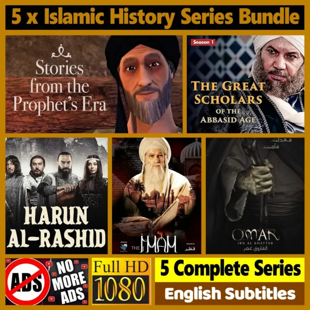 * OMAR * THE IMAM * HARUN * 5 Complete Series * English Subs * 1080p * No Ads *