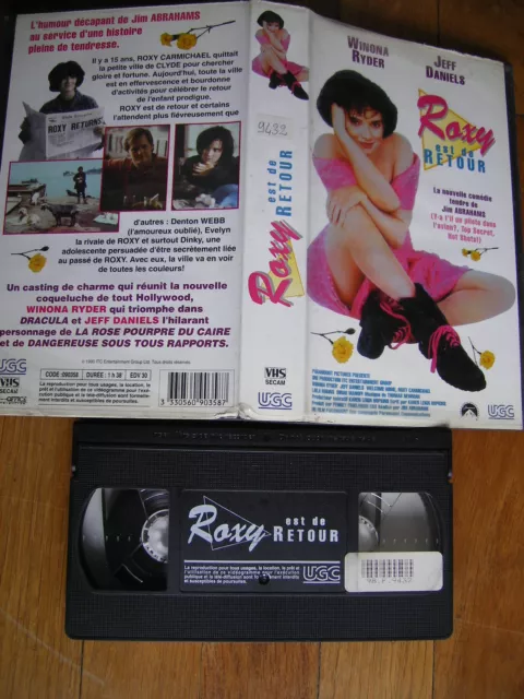 Roxy Est De Retour de Jim Abrahams, VHS UGC, Comédie, RARE!!!