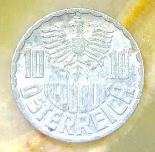 Austria 10 Groschen Coin 1962 World Coin Collection💸Fast Shipping!