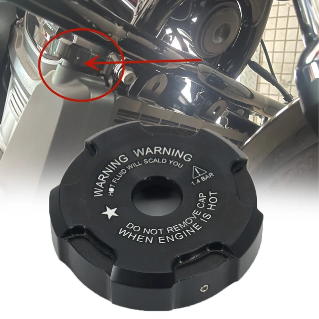 Nightster 975 - Radiator Cap Protector Cover For Nightster 975 RH 975 2022 2023
