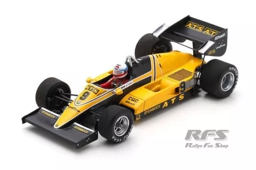 ATS D6 Manfred Winkelhock Formel 1 GP Monaco 1983 1:43 Spark 3921