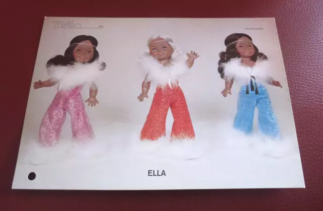 Fiche technique de poupées Ella de BELLA