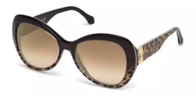 ROBERTO CAVALLI CAVRIGLIA RC 1040 50G Brown Plastic Sunglasses Frame 56 ...