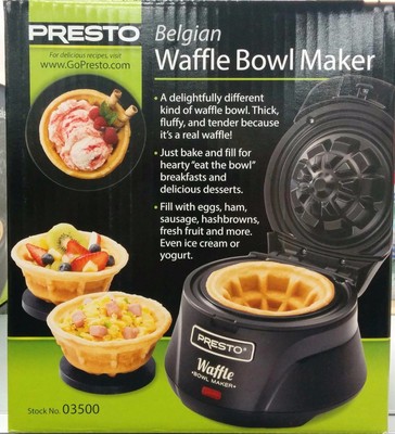 03500 presto belgian waffle bowl maker stores