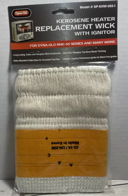 SP-KHW-055-1 Dyna-Glo Kerosene Heater Replacement Wick & Ignitor  New