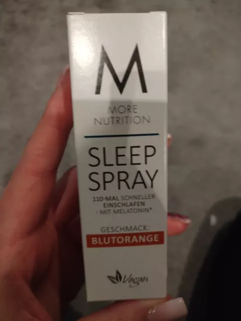 More Nutrition Sleep Spray Blutorange 30ml OVP