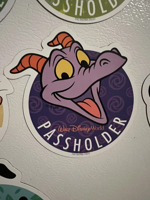 Walt Disney World Annual Passholder 2019 Figment Fridge Car Magnet WDW EPCOT AP