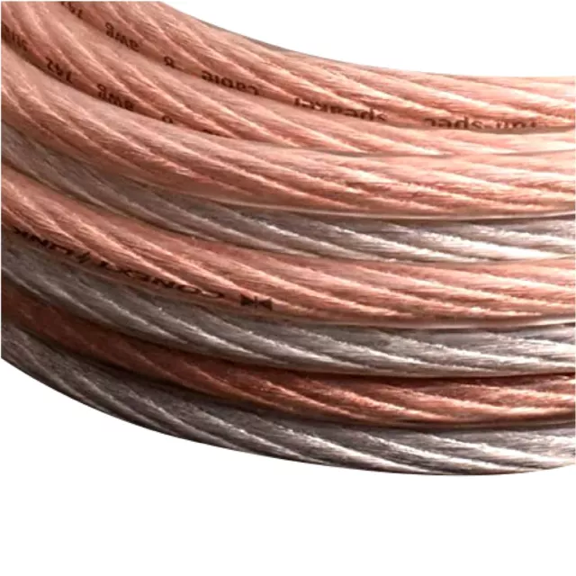 100 12 GA Parallel Speaker Wire Zip Cable OFC Copper Car Home Marine Audio HiFi